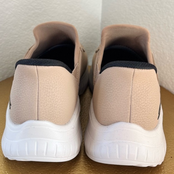 SKECHERS Men's Slip-ins Sport Squad Chaos - Daily Hype Sneakers . Beige . Size 9 - Picture 7 of 9